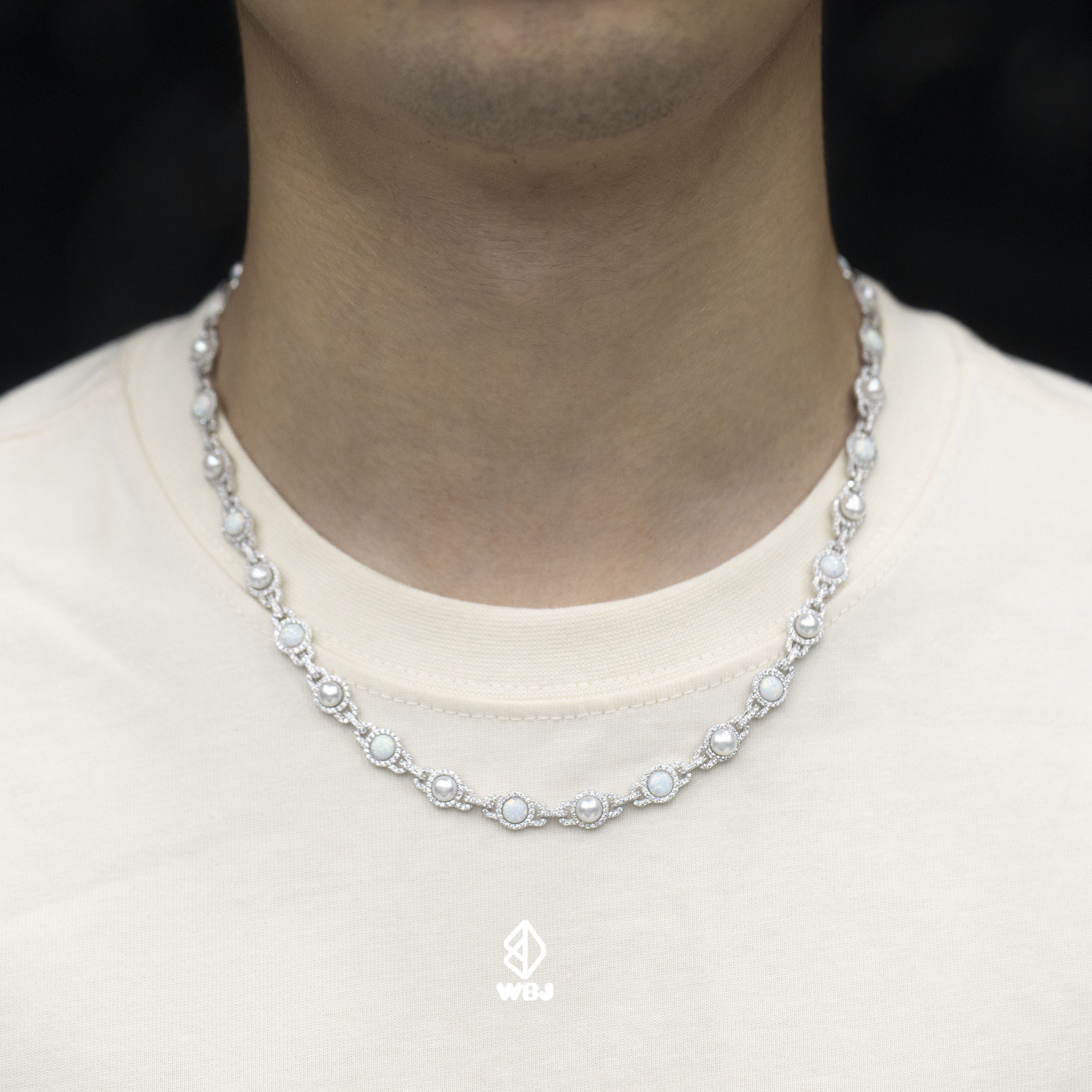 8mm 歐珀珍珠項鍊