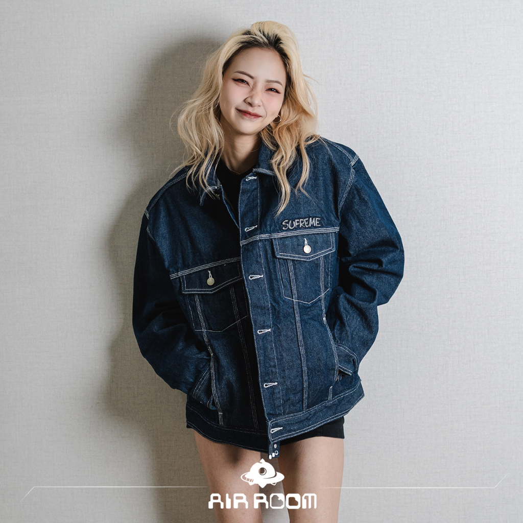 2020AW SUPREME SMURFS™ DENIM TRUCKER JACKET 藍色 小精靈 牛仔 外套