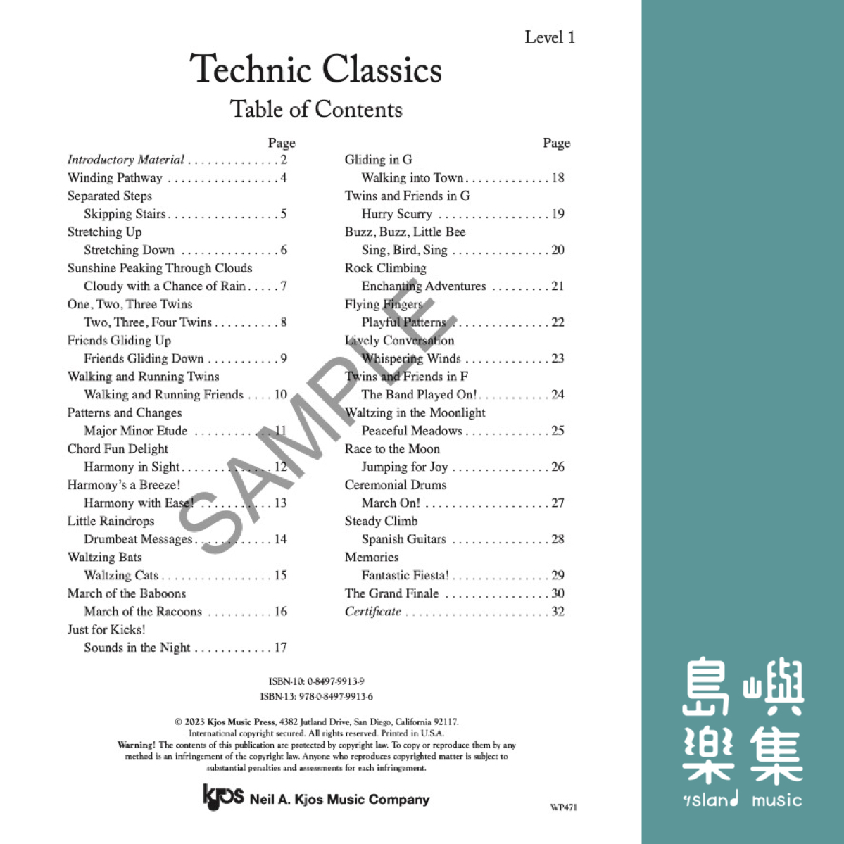 Bastien Essentials: Technic Classics, Level 1