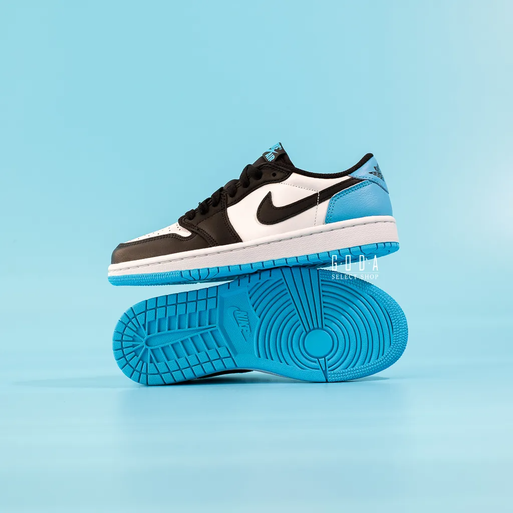 Air Jordan 1 Low Unc 北卡藍 藍白黑 CZ0775-104 CZ0790-104