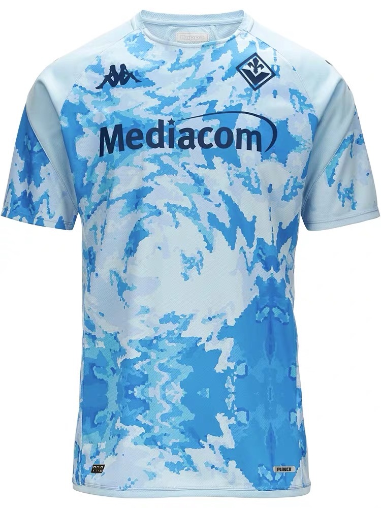 2023 Fiorentina Pre Match Shirt - Light Blue