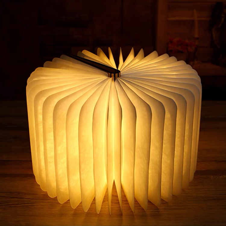 木紋書本LED氣氛燈