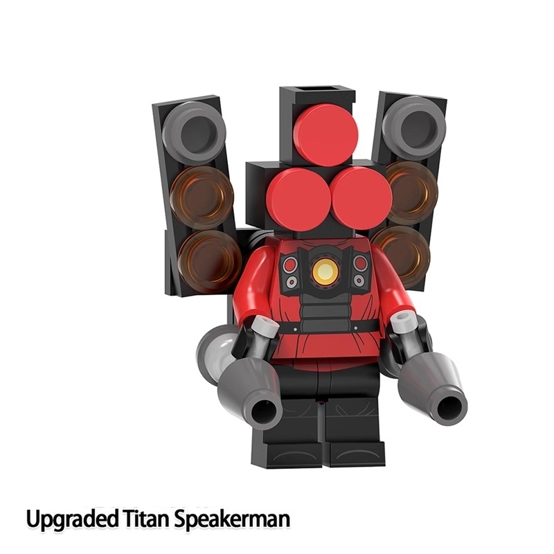 Skibidi Toilet - Set De Legos. - Titanes Tvman/speakerman