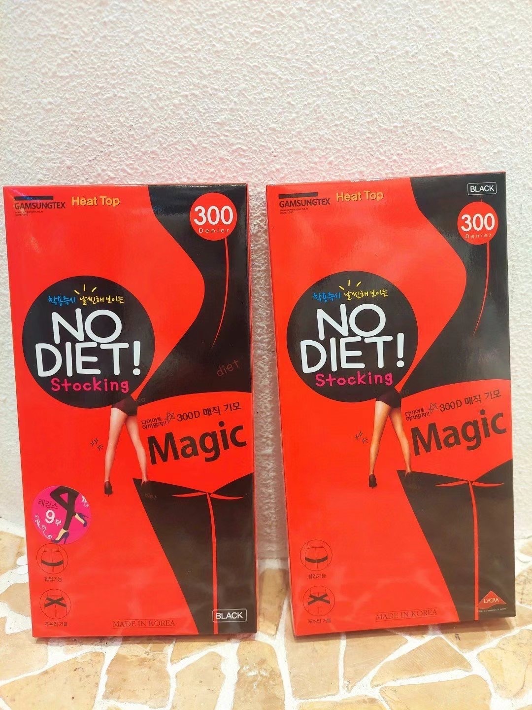 NO DIET 內加薄絨魔術瘦腿褲襪  300D現貨
