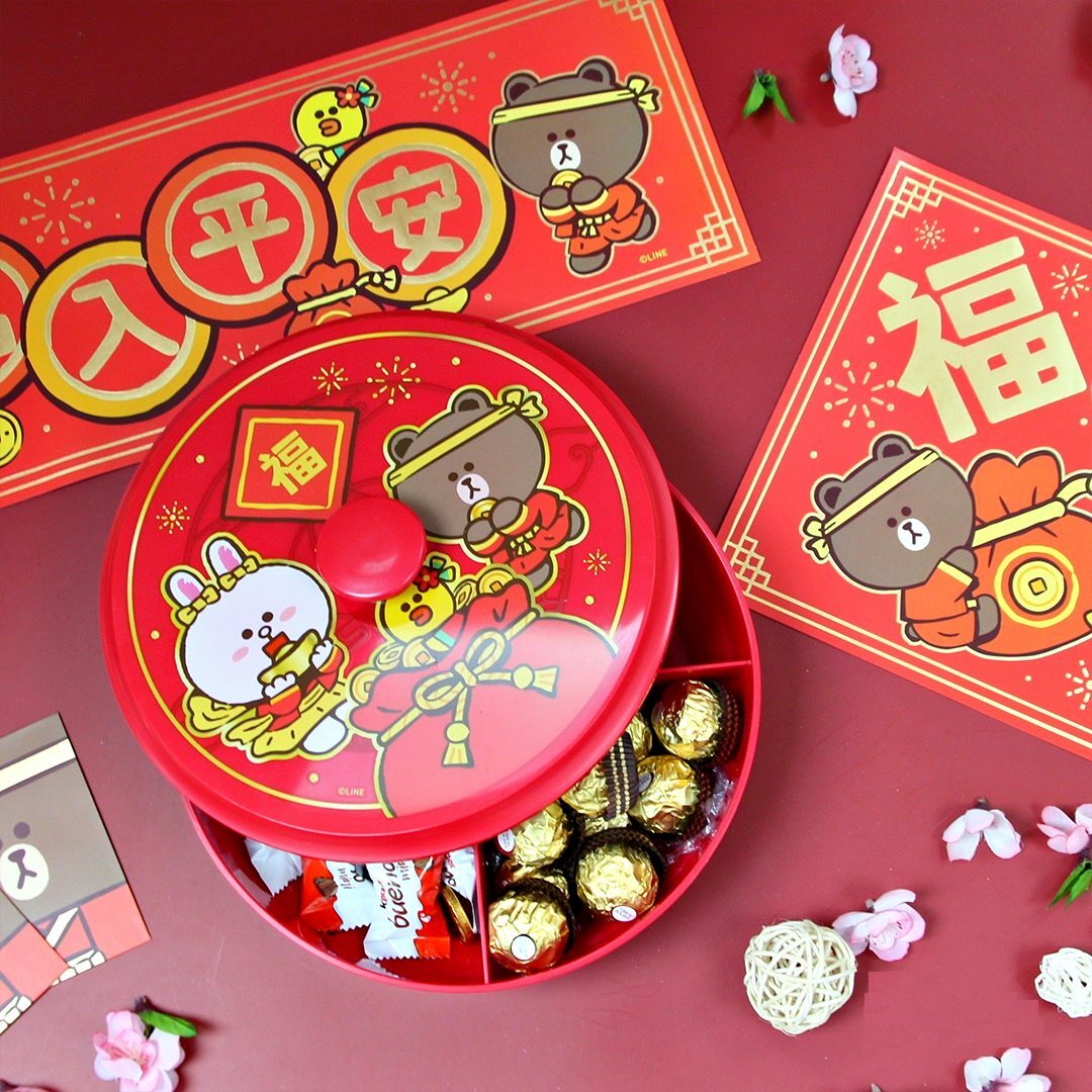 LINE FRIENDS - 新年糖果盒 全盒