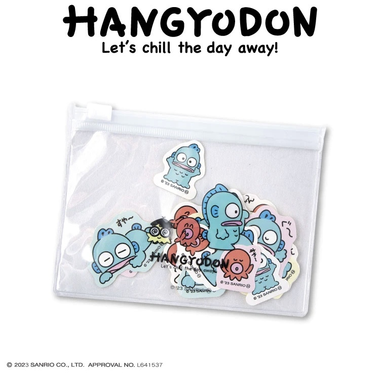 JP 水怪貼紙套裝 連套 40枚 7121