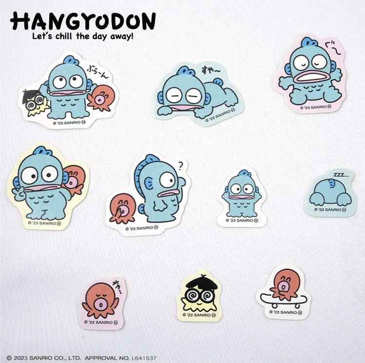 JP 水怪貼紙套裝 連套 40枚 7121