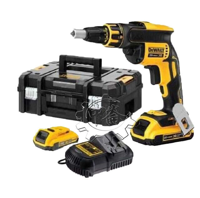 ＊中崙五金＊【附發票】DEWALT 得偉 20V MAX 無碳刷隔間用起子機 DCF620D2(整組) DCF620