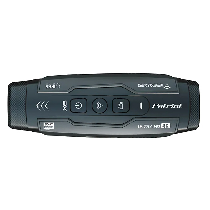 PATRIOT 愛國者 X6 Wi-Fi 雙鏡頭機車行車記錄器｜SONY感光元件 4K高畫質