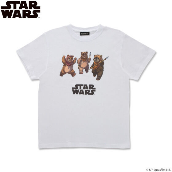 Pbandai 預訂2024/3月 STAR WARS/スター・ウォーズ イウォーク Tシャツ