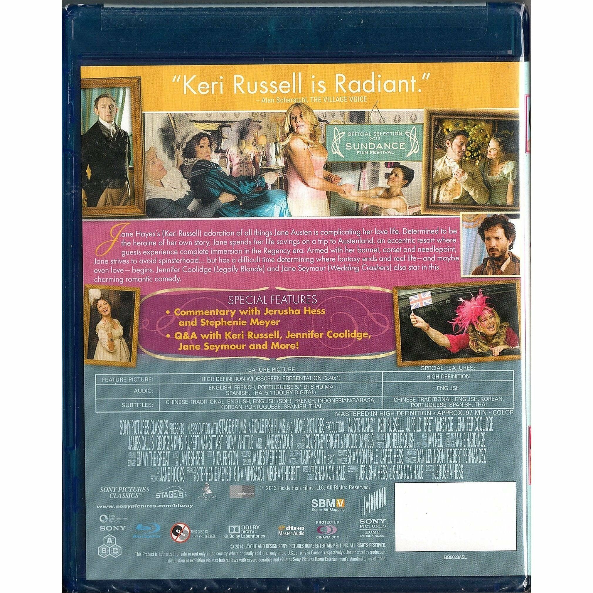 AUSTENLAND 浪漫莊園 (Blu-ray) (香港版)