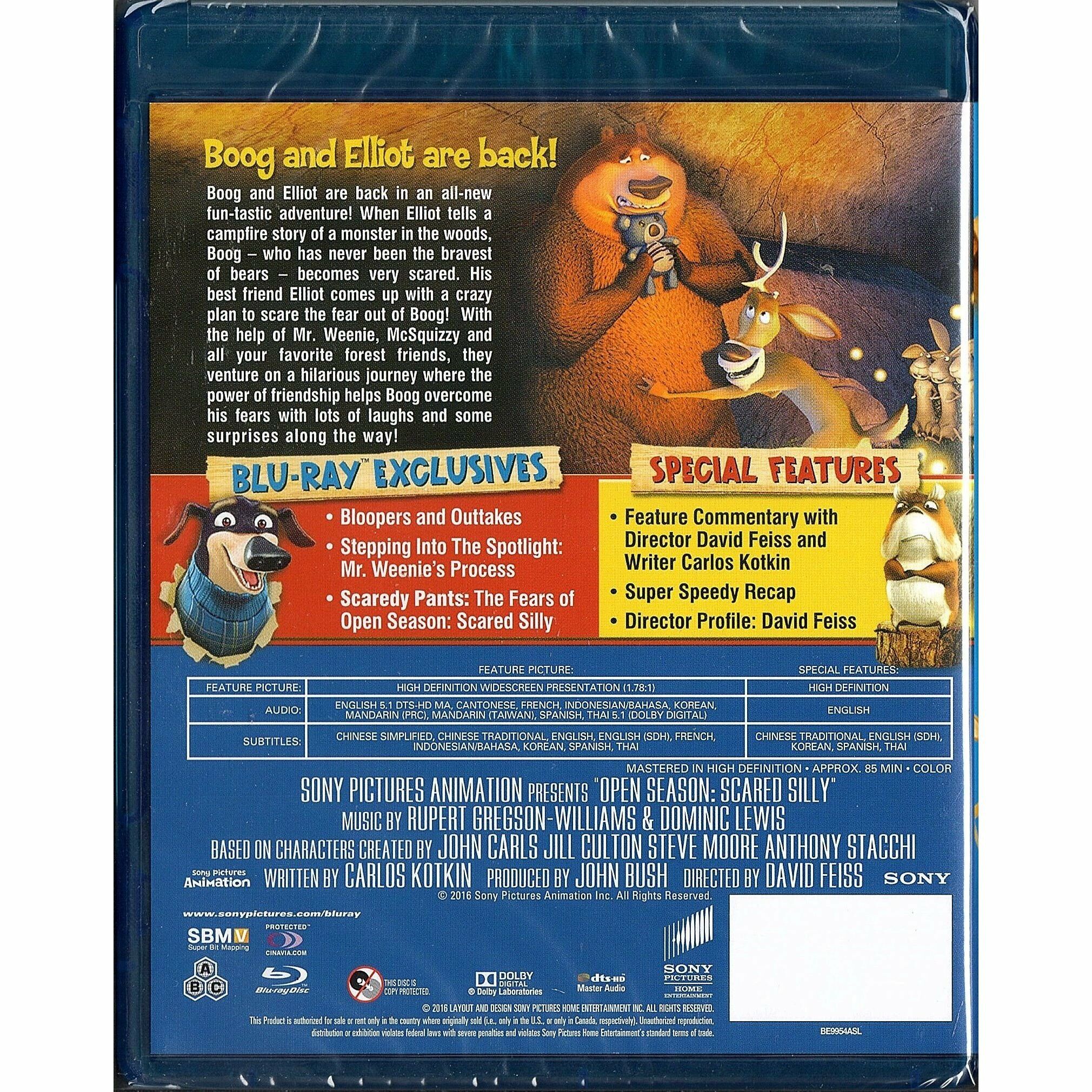 OPEN SEASON: SCARED SILLY 森林反恐隊 4 (Blu-ray) (香港版)