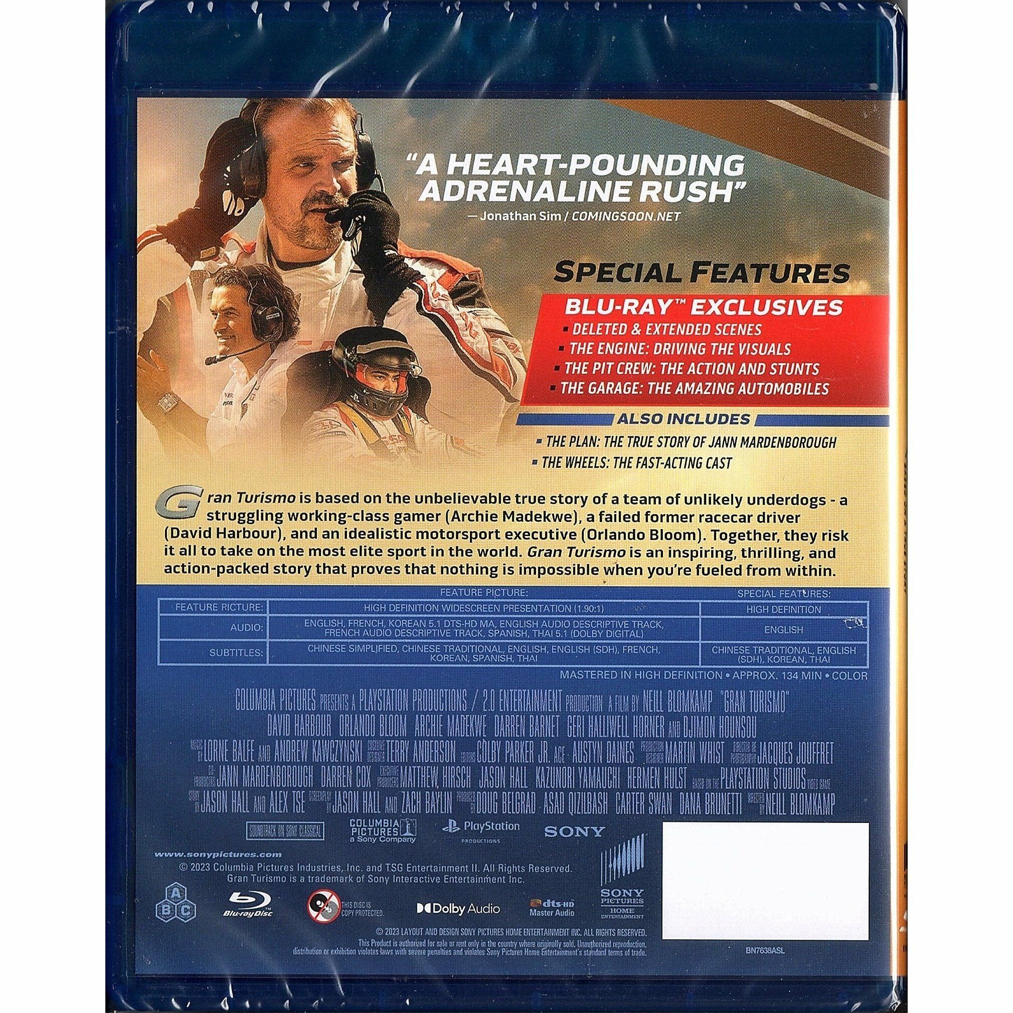 Gran Turismo (2023) (Blu-ray)