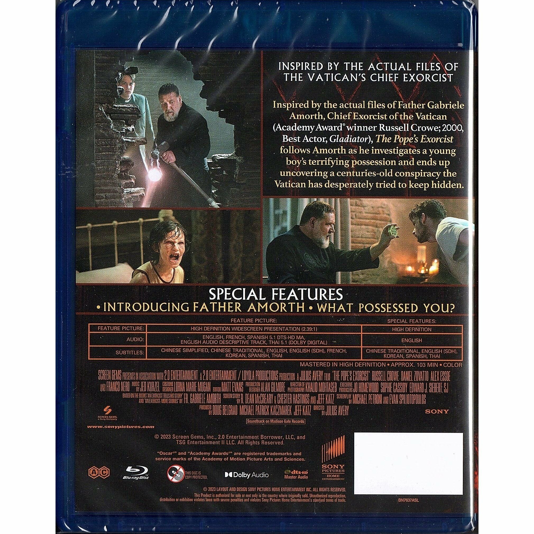 The Pope's Exorcist (2023) (Blu-ray)