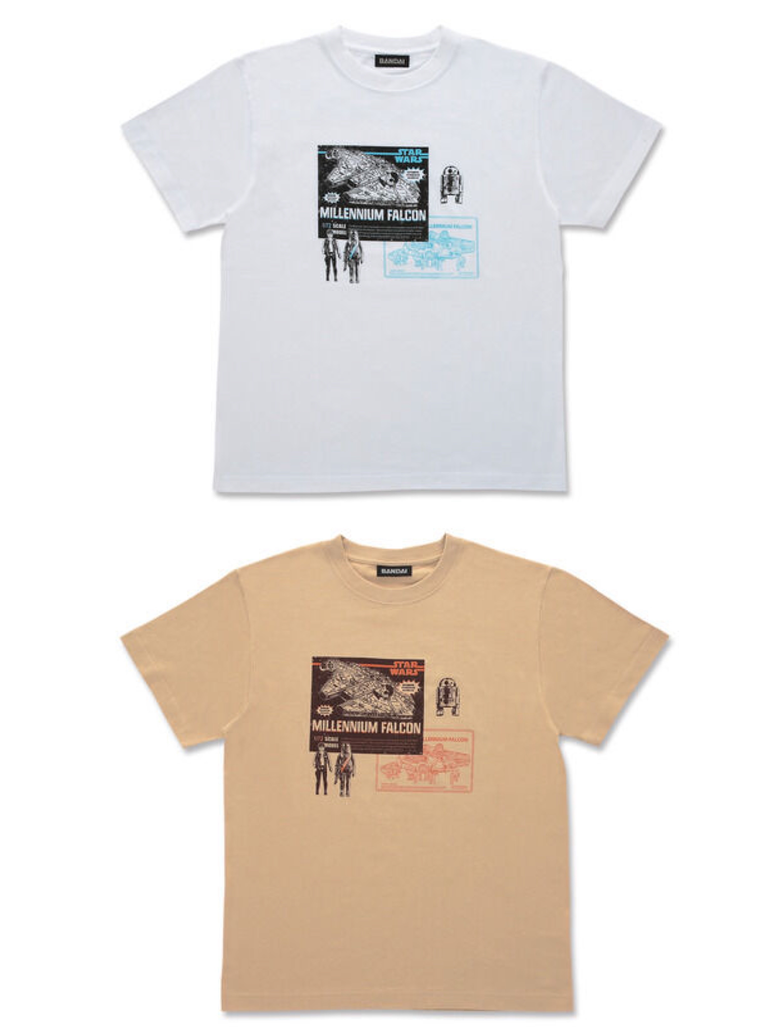 Pbandai 預訂2024/3月 STAR WARS /スター・ウォーズ TOY Tシャツ ミレニアム・ファルコン