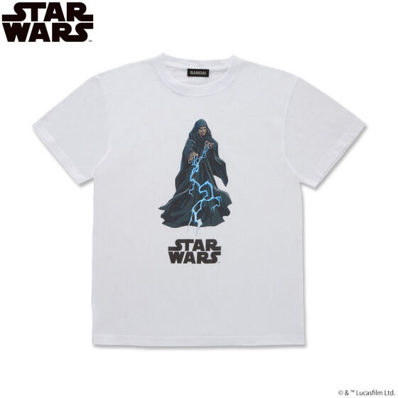Pbandai 預訂2024/3月 STAR WARS/スター・ウォーズ パルパティーン皇帝／ダース・シディアス Tシャツ