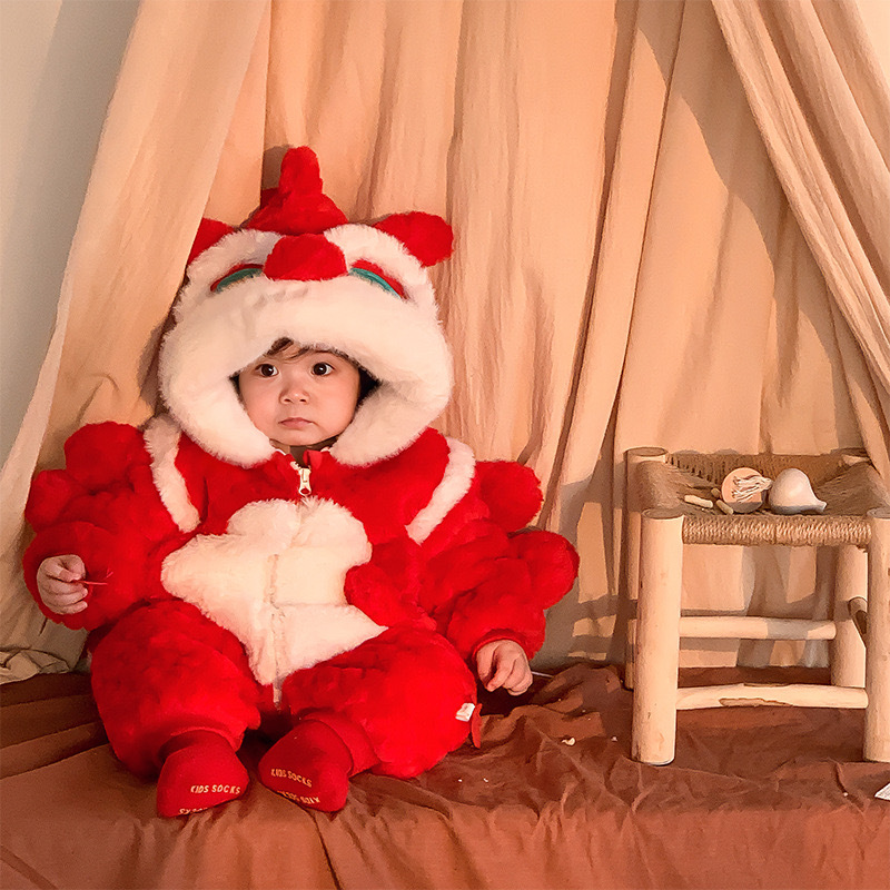 [陸製]超爆款小龍連身服