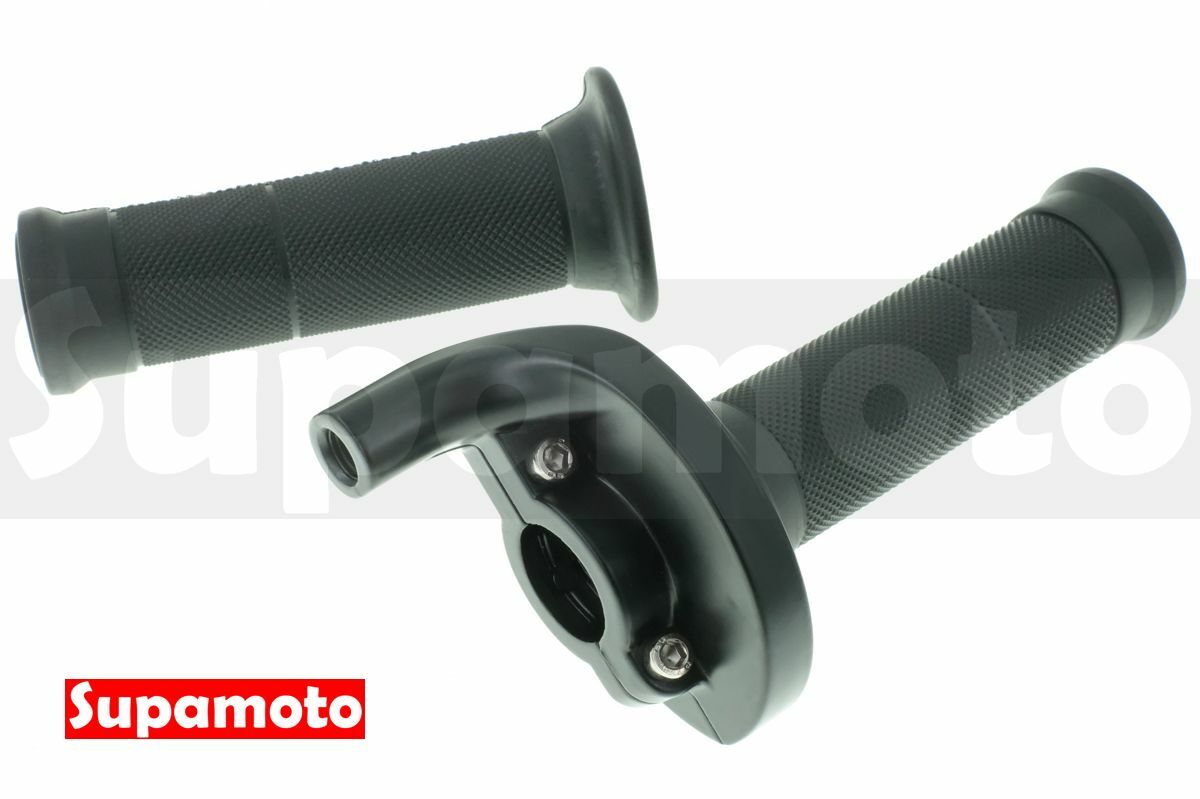 -Supamoto- 油門座 F 上繞 油門線 單油門 握把 快速油門 省力 越野 通用 改裝 復古 鋁合金