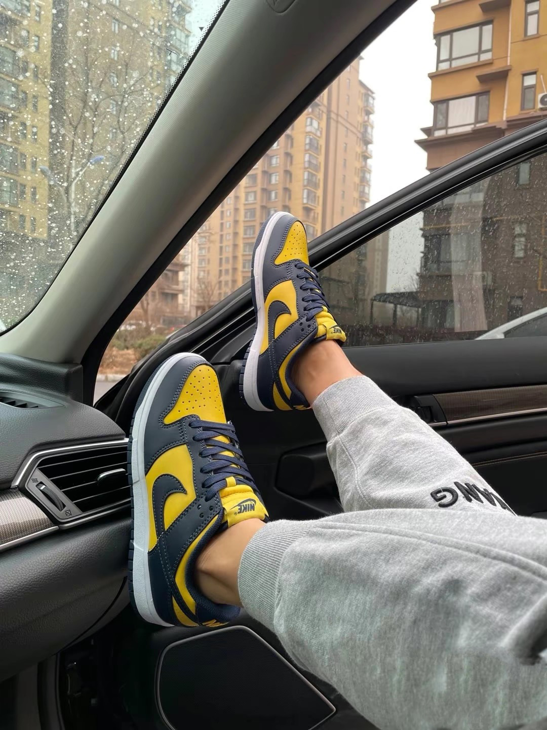 Nike Dunk Low GS "Michigan" 密西根 CW1590-700