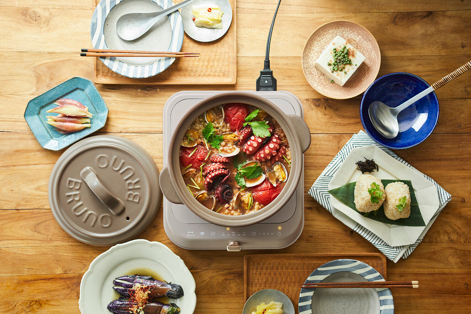 BRUNO IH 電磁爐 - 米灰色 BOE090-GRG