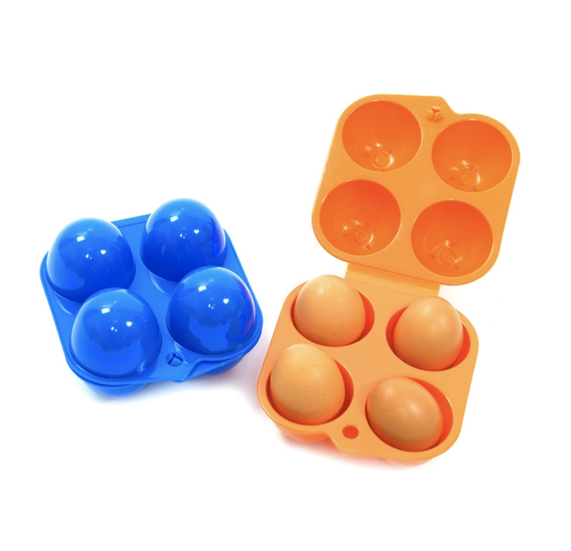 2格/4格安全防撞蛋盒－(顏色隨機出貨)