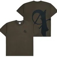 [S] ADLV BIG NEW SYMBOL PRINTING SHORT SLEEVE T-SHIRT COCOA, ADLV23FW-SSLSMP-CCA (SAV281)