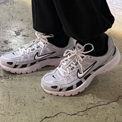 【Luxury】NIKE P-6000 復古老爹鞋 百搭款 白 灰 銀 黑 男鞋 CD6404-006 男女 正品代購