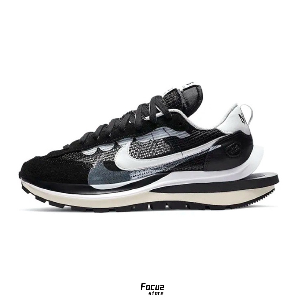 【Focus Store】部分現貨 Sacai x Nike VaporWaffle "Black White" 黑白 解構 CV1363-001