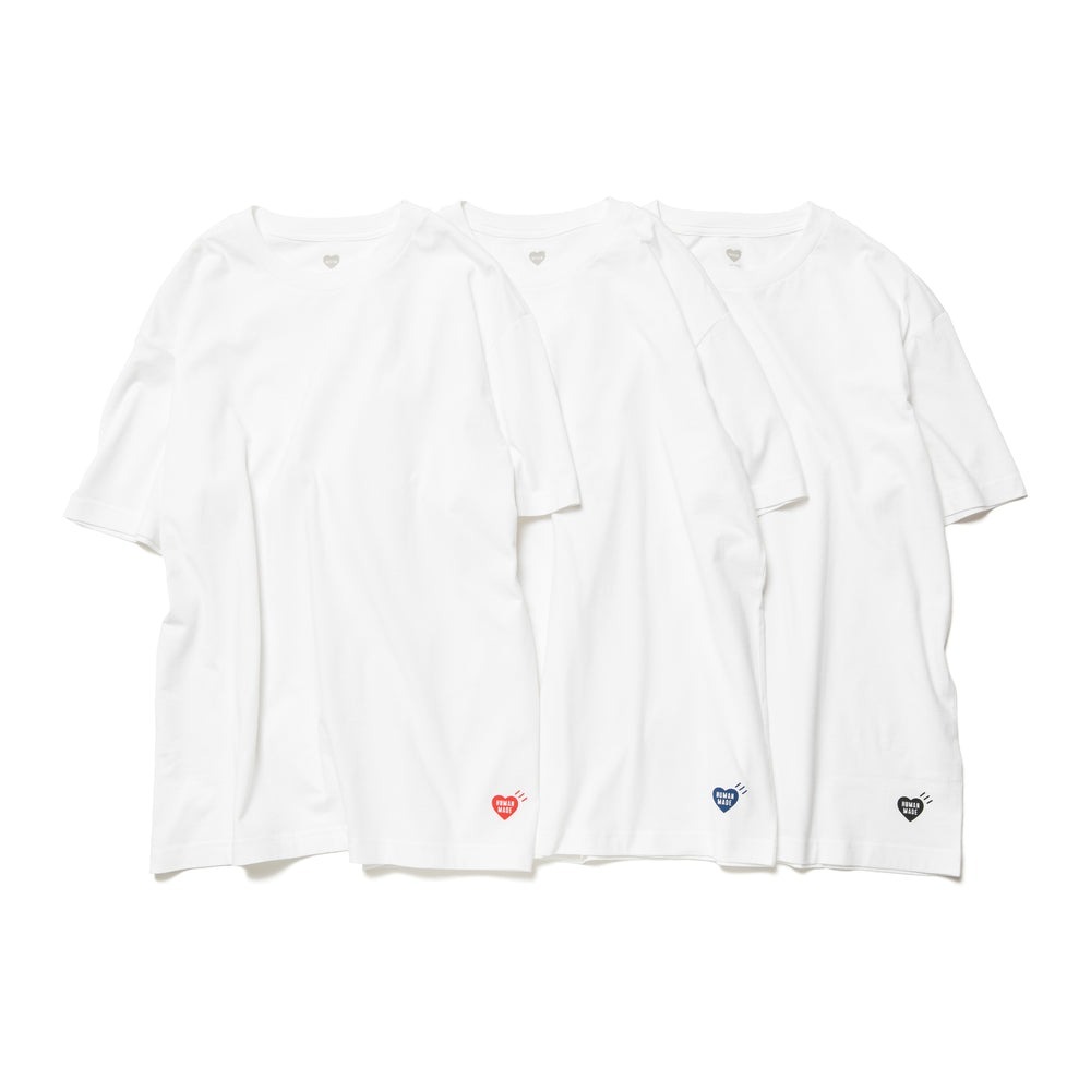 現貨┃HUMAN MADE 3-PACK T-SHIRT SET 三件組素T