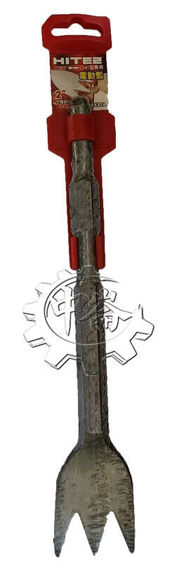 ＊中崙五金【附發票】HITE2 40型電動槌用2"大平暫(海神3叉戟)大3齒 DM-40X3TA 鑿子