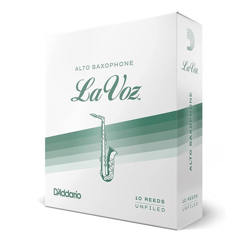 LV-A 美國 RICO LA VOZ 中音 薩克斯風 竹片 Alto Sax、10片裝