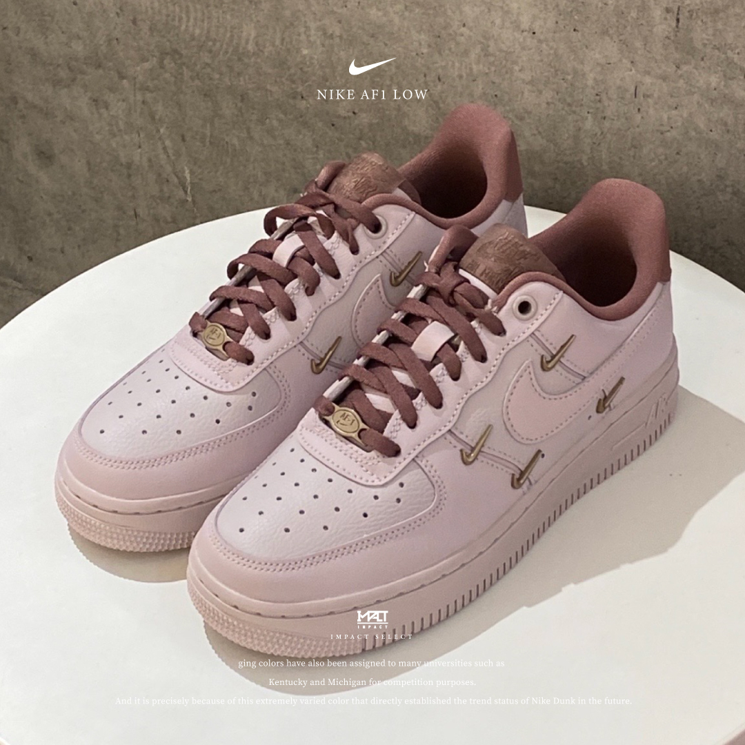 Nike Air Force 1 Low 古典玫瑰四勾 粉色 四勾 HF0735-001
