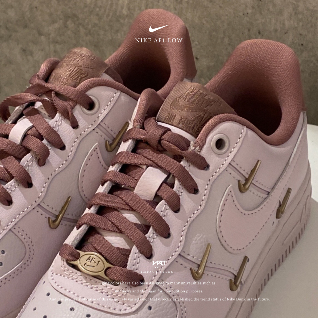 Nike Air Force 1 Low 古典玫瑰四勾 粉色 四勾 HF0735-001