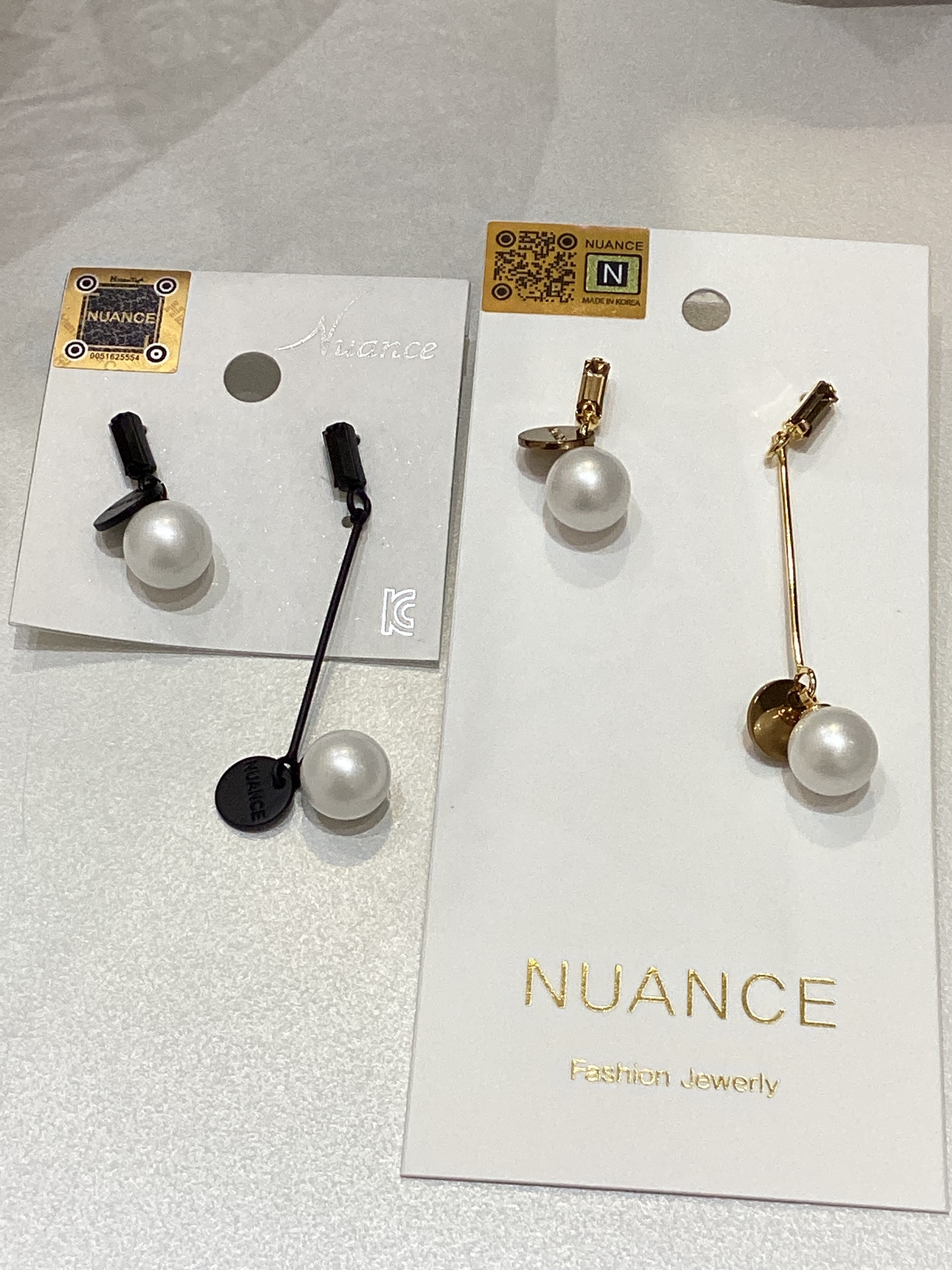 Nuance AB款水晶珠耳環