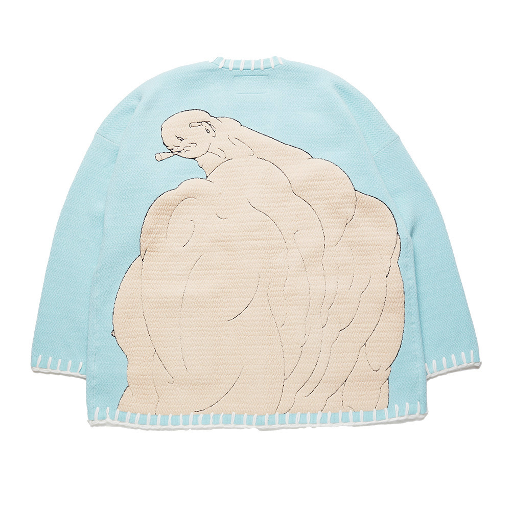 [LULU LIN] Stuff I always Wear a Spare of Behind My Left Ear Cardigan