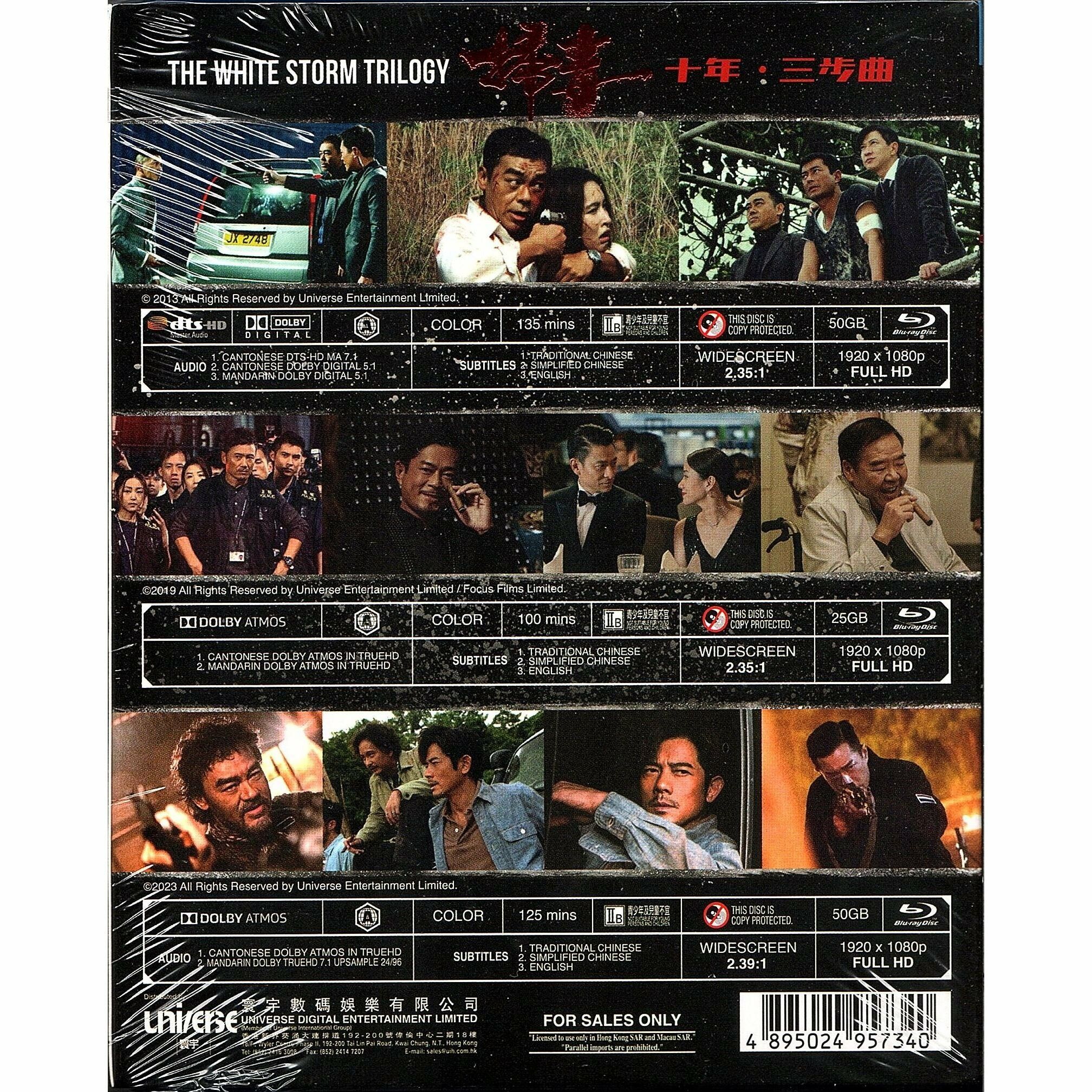 The White Storm Trilogy (2013-2023) (Blu-ray)