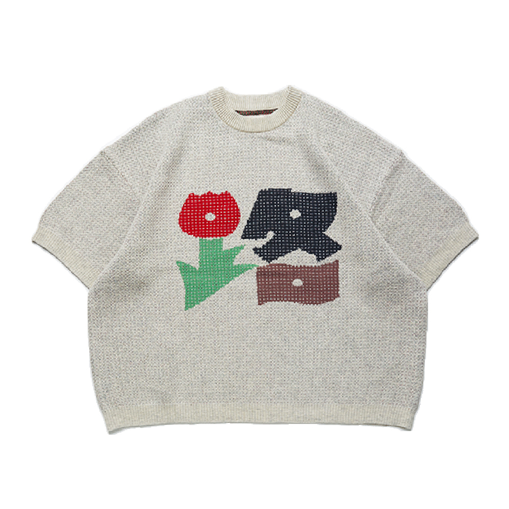 [Yu Miyama]  "路 Road" Short-Sleeve Top