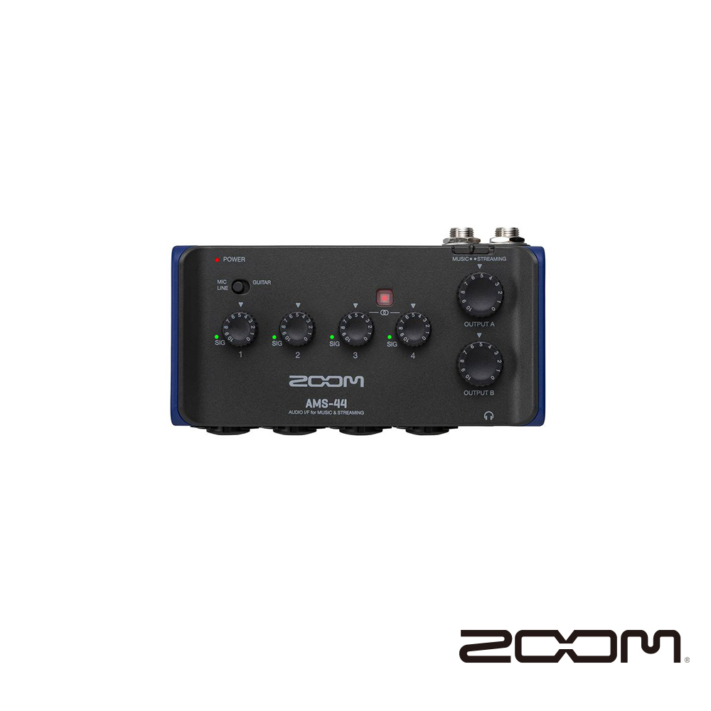【正成公司貨】ZOOM AMS-22 【正成公司貨】ZOOM AMS-22 / AMS-24 / AMS-44 便攜型 直播創作 錄音介面 第 5 張圖片｜三峽錄音 / 音響