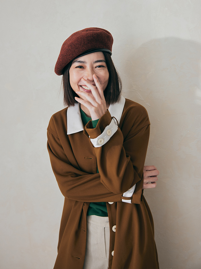 閱讀的語言開襟大衣-迷路