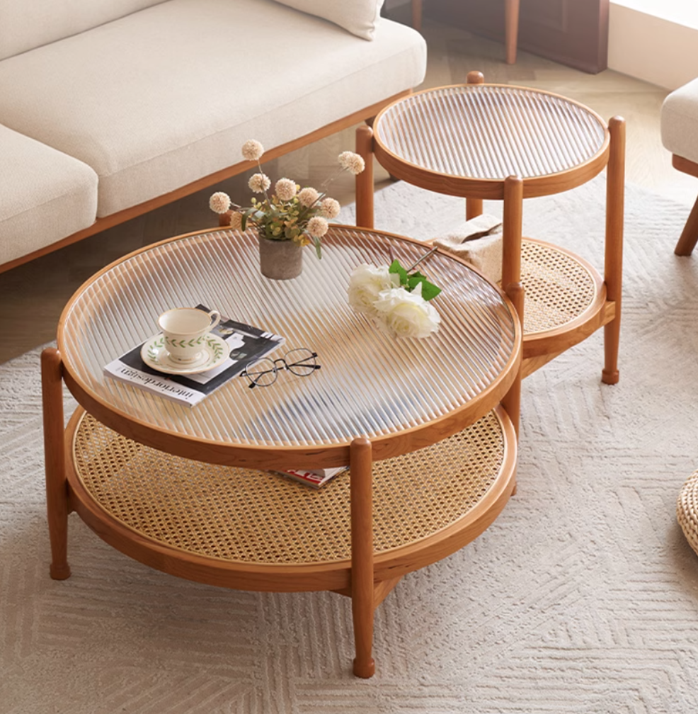 東籬大小圓茶几 YT-L2181