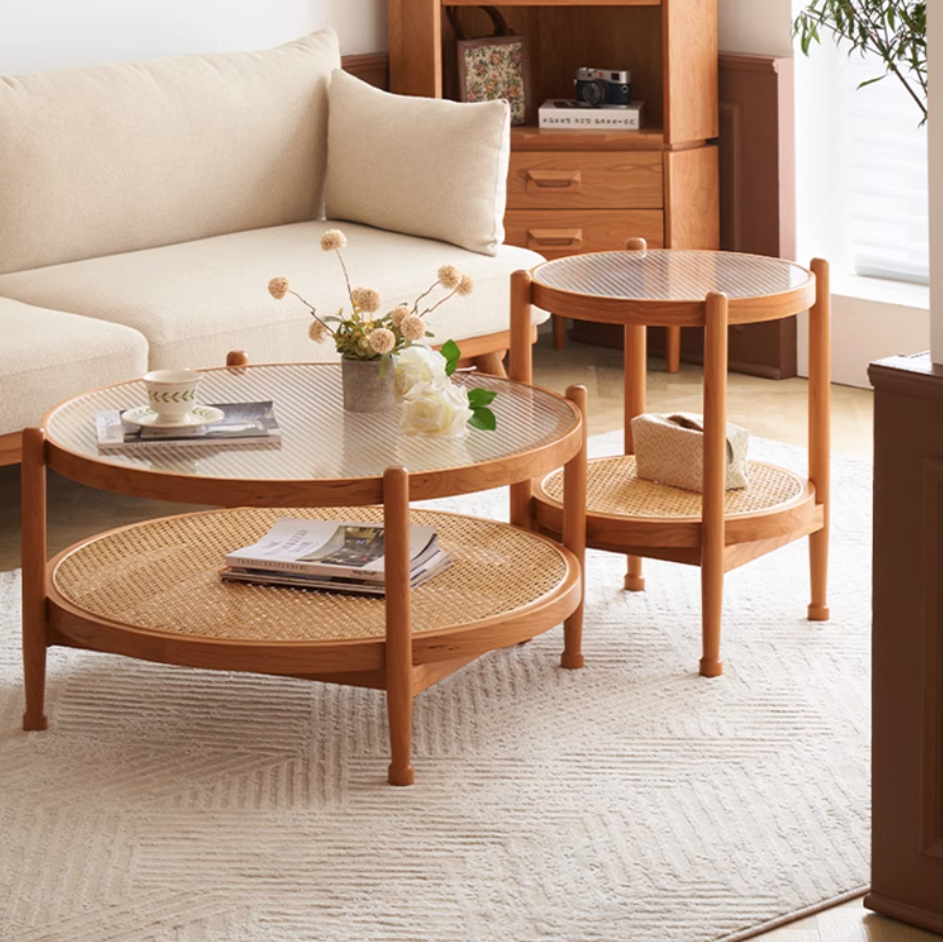 東籬大小圓茶几 YT-L2181