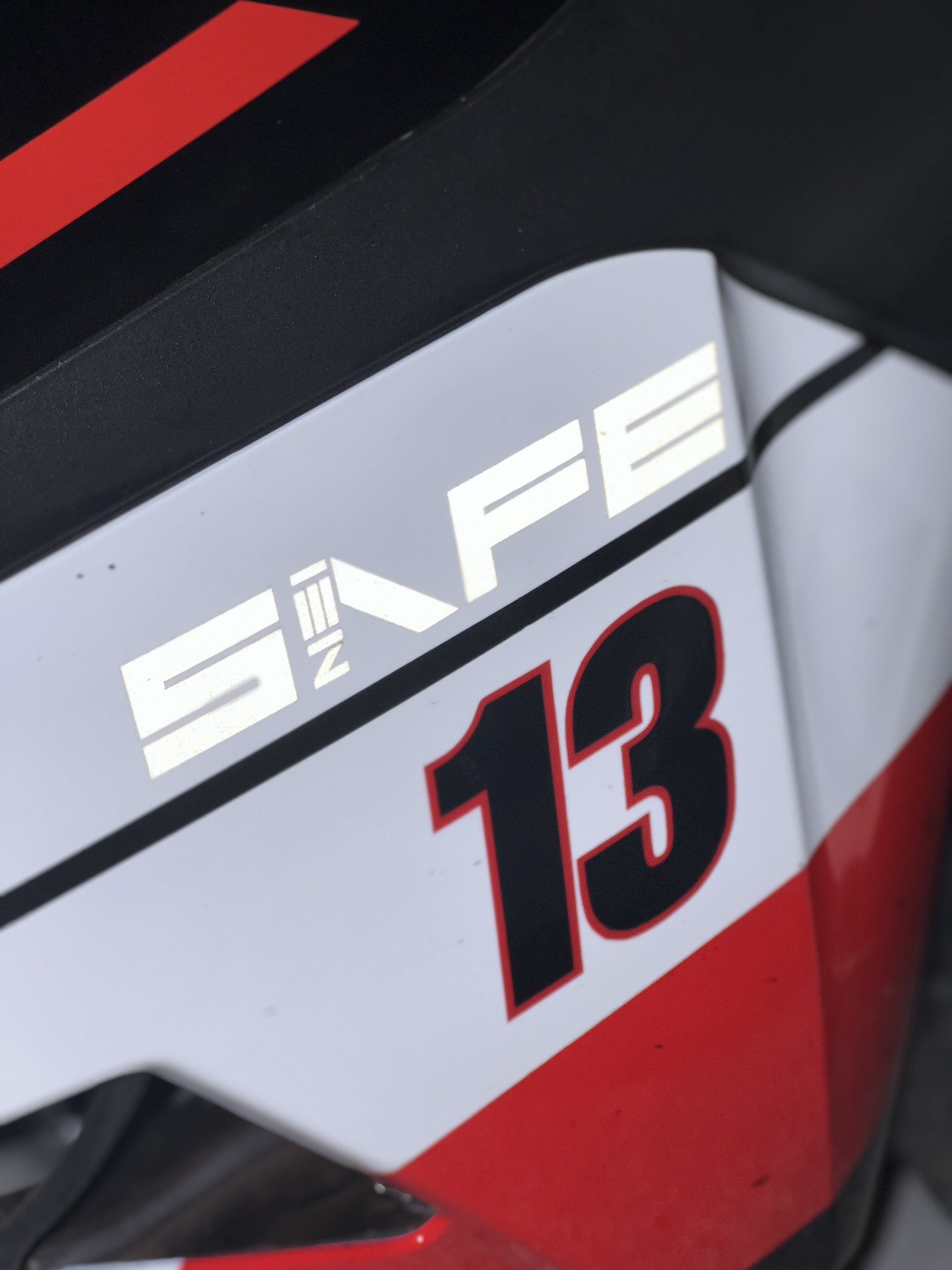 Ride Safe 反光貼紙