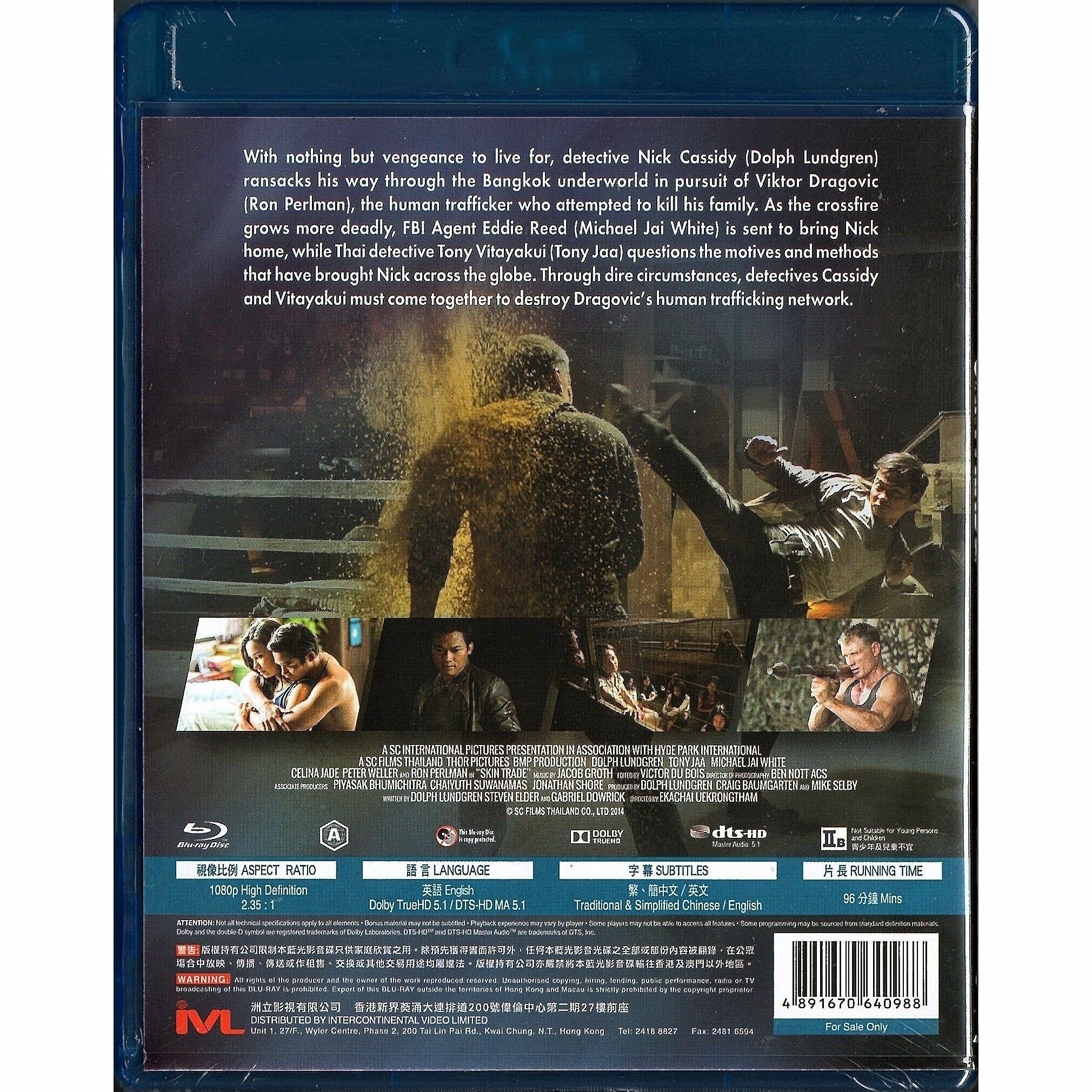 Skin Trade (Blu-ray) (Hong Kong Version)