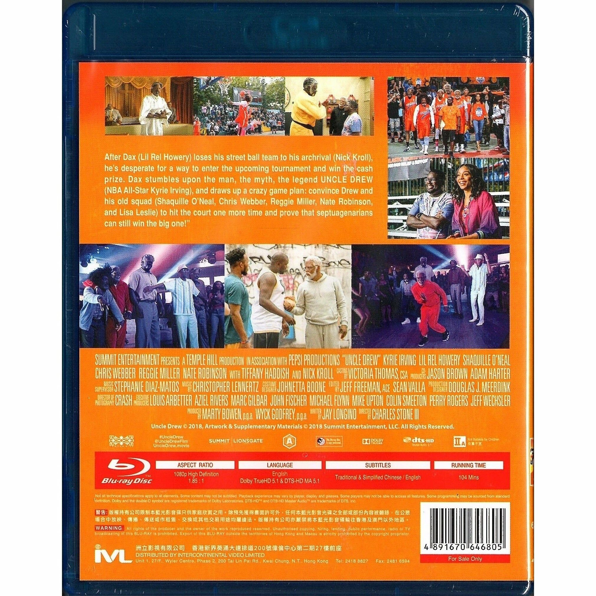 Uncle Drew (Blu-ray) (Hong Kong Version)