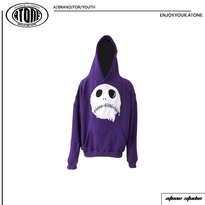 Atone studio (SALE) “ATONE FACE鬼臉發泡帽TEE” （3COLOR）