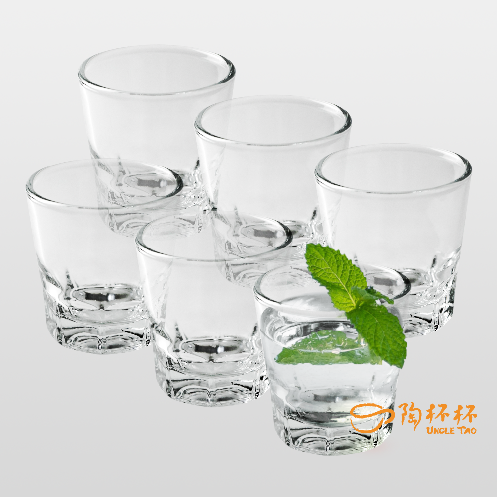 燒酒杯 70cc  2/6入組 一口燒酒 玻璃杯 啤酒杯 小酒杯【陶杯杯瓷器】餐具餐盤 碗盤杯筷 台灣現貨