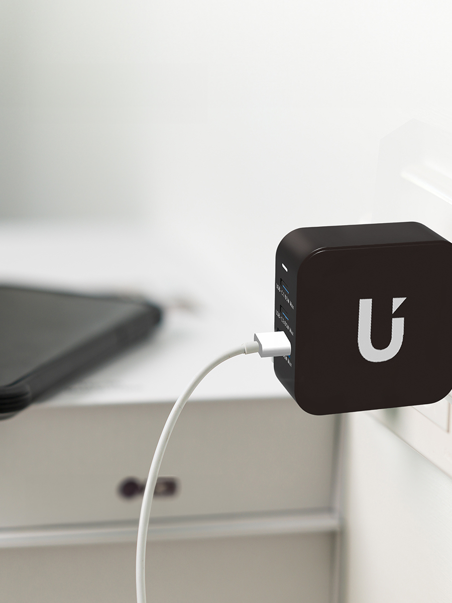 UKKO 65W GaN氮化鎵mini急速充電器