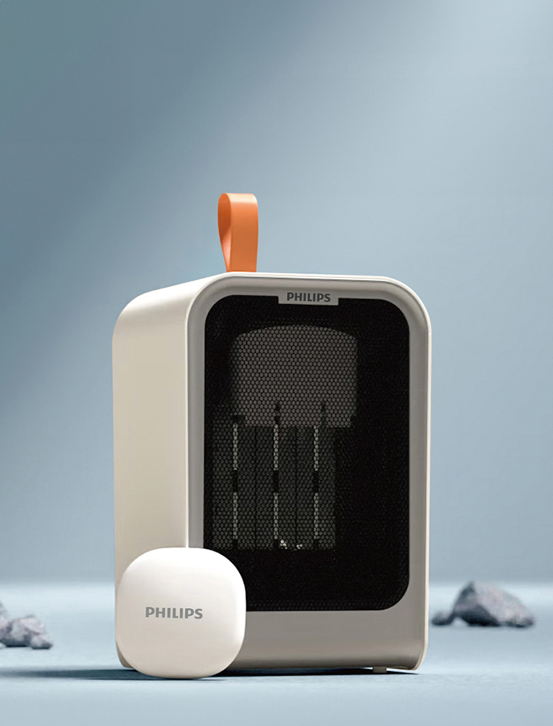 【W嚴選】PHILIPS飛利浦桌上型迷你電暖器-AHR2124FM