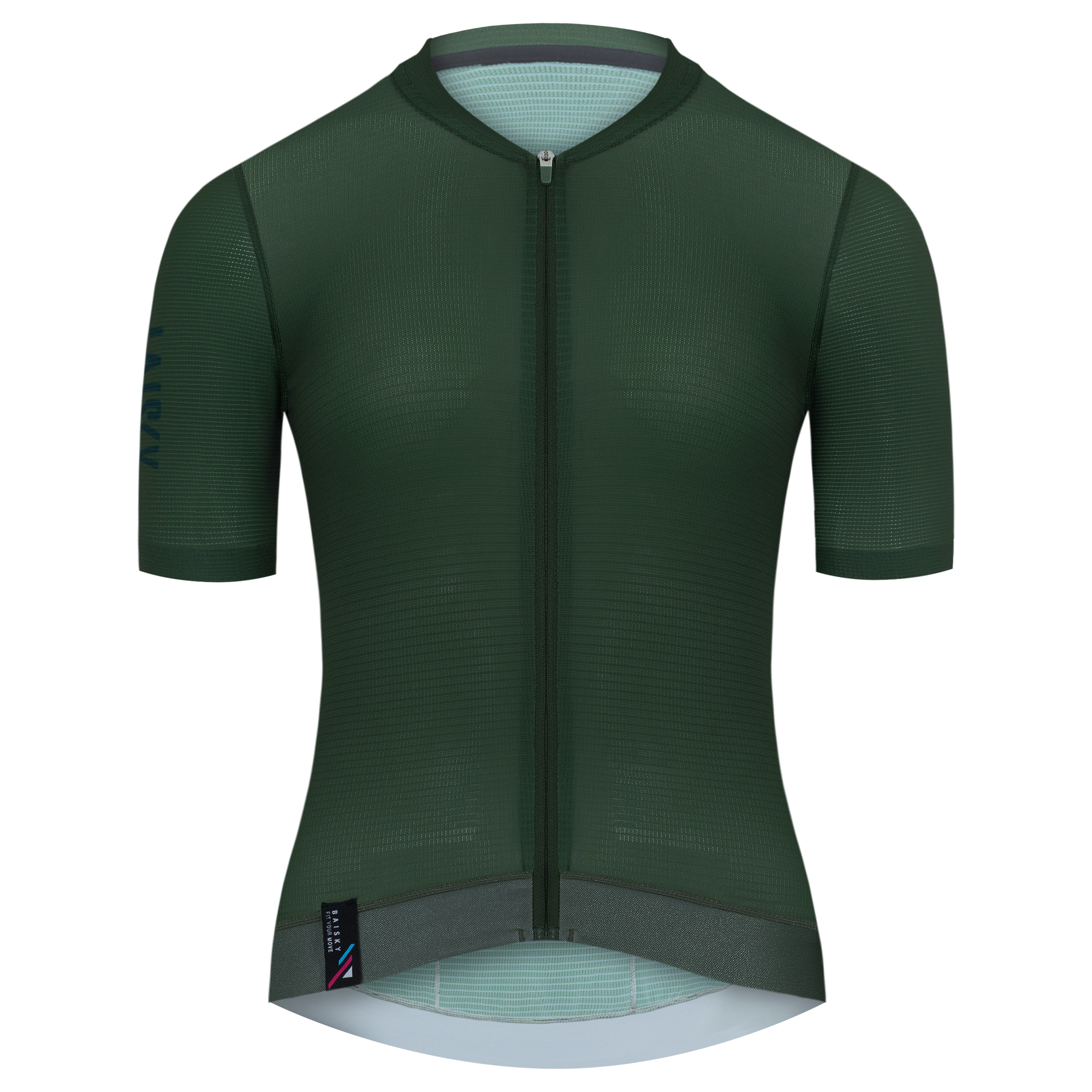 女款空力短車衣 潔淨IV 墨綠