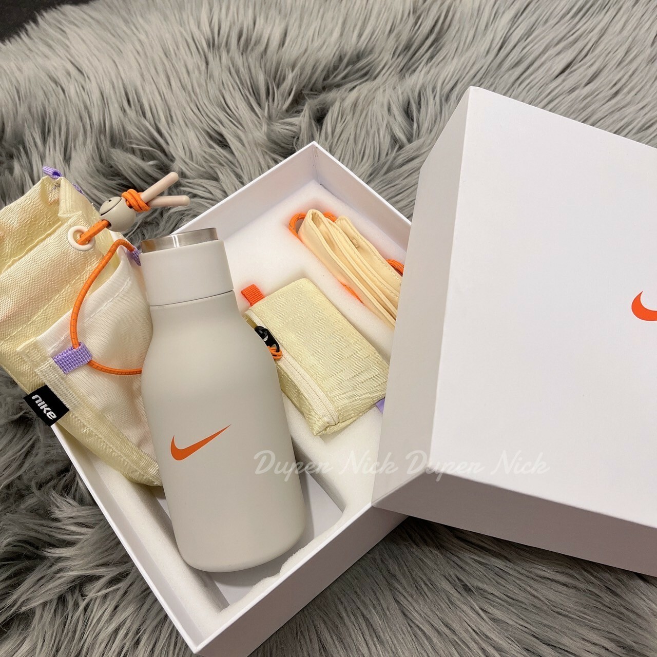 現貨 Nike Summer 隨行水壺禮盒組 白色款